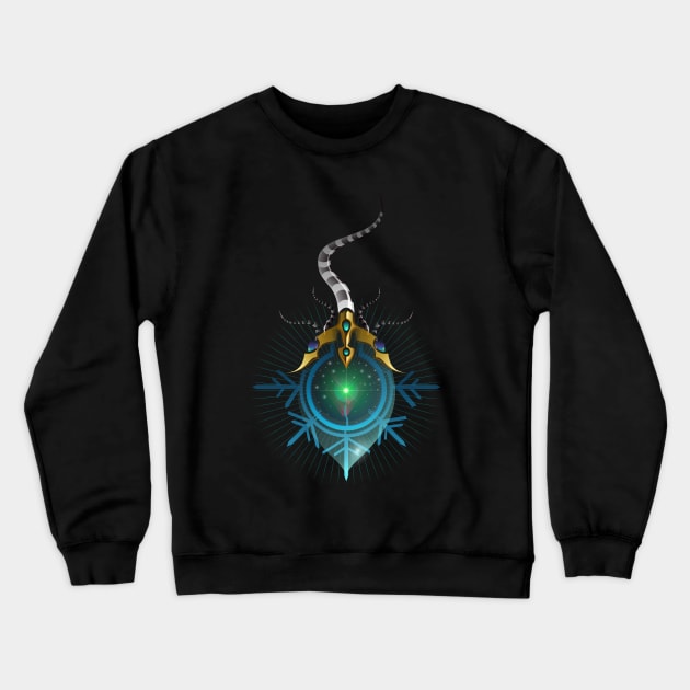 CRYSTAL SNOW DROP 2 Crewneck Sweatshirt by roombirth